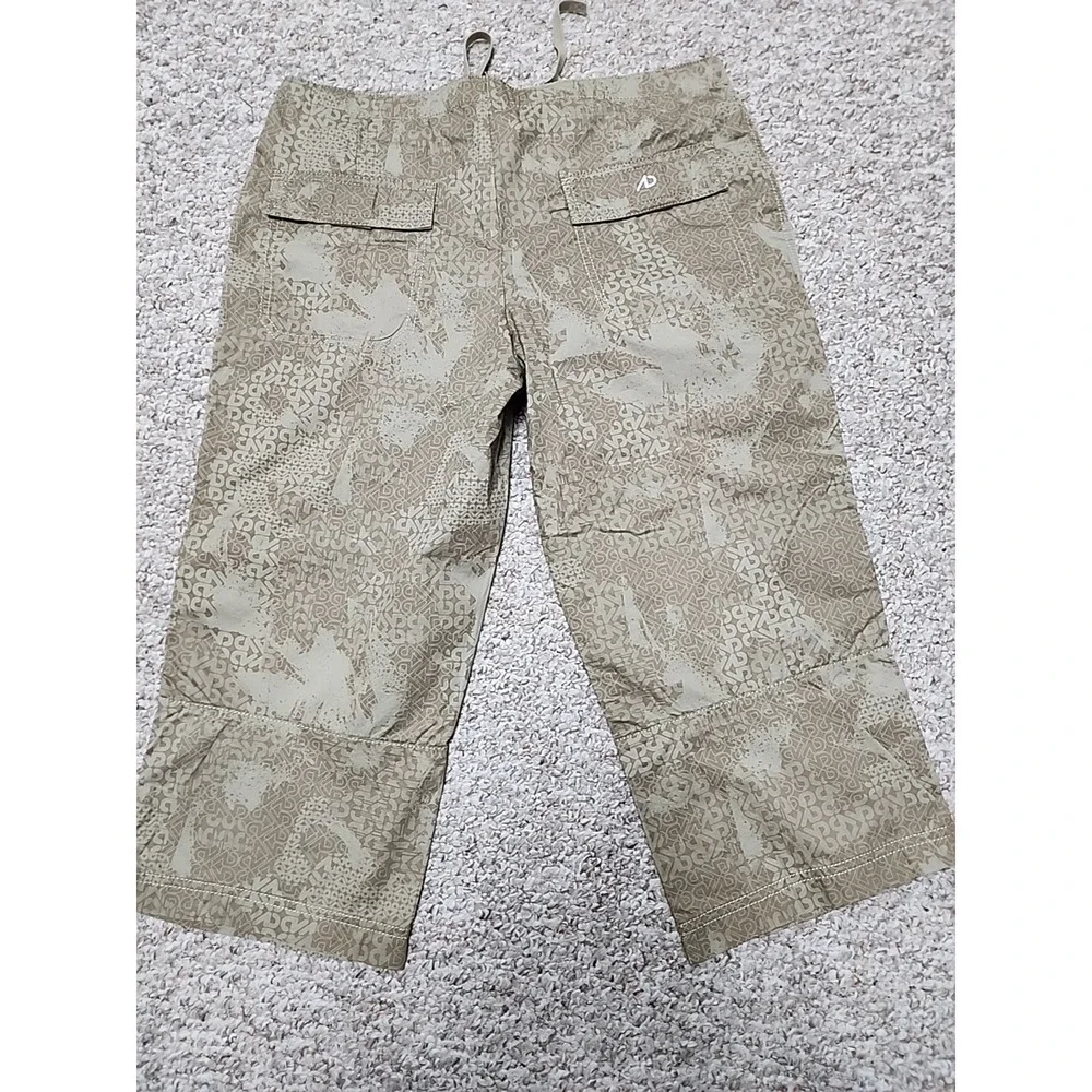 Nike The‎ Athletic Dept. Women's Cotton Capri's Medium Beige Pockets Deadstock